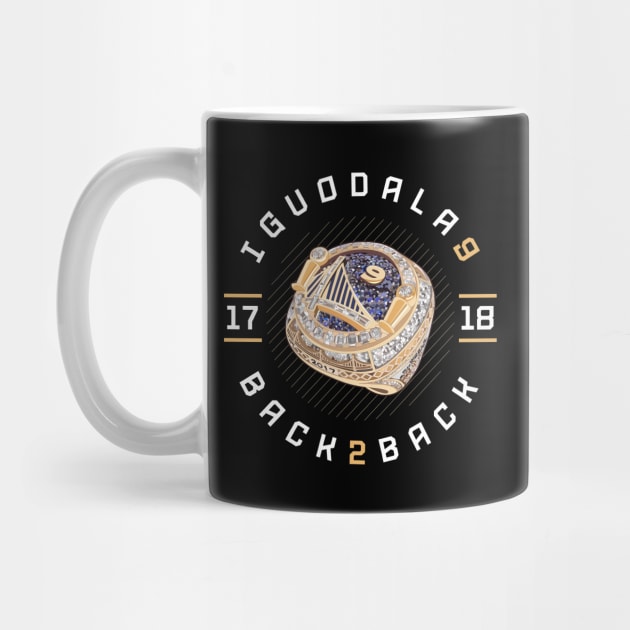 Andre Iguodala 9 Back 2 Back Championship Ring 2017-18 by teeleoshirts